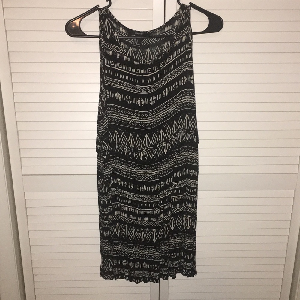 Flowy Aztec Dress